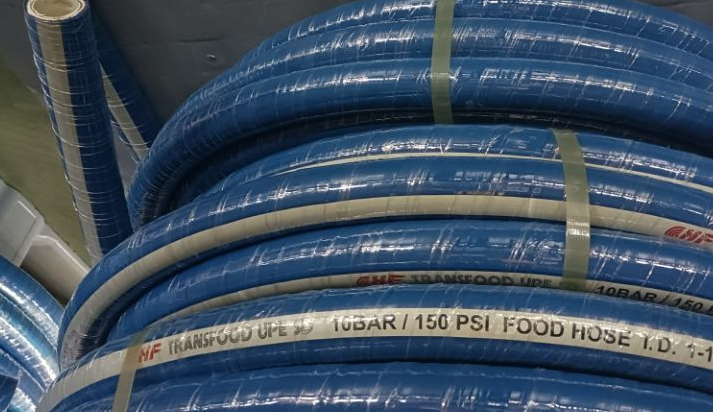 HF TRANSFOOD UPE напорно-всасывающий рукав для жидких пищевых продуктов 